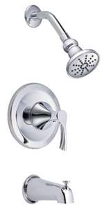 One Hole Pbd Tub and Shower Trim