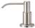 Deluxe Soap and Lotion Dispenser Brushed Nickel