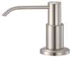 Deluxe Soap and Lotion Dispenser Brushed Nickel