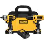 12 Volts Cordless Drill Impact Drive Combo Kit