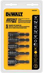 5 PC Magnetic Impact Ready Nutsetter Set