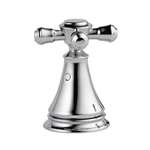 2 Cross Bath Faucet Bidet Handle Kit Polished Chrome