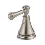 2 Lever Bath Faucet Bidet Handle Kit Stainless Steel