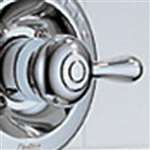 1 Handle Metal Lever Handle Leland Polished Chrome