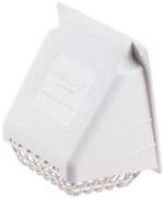 4 White Wide Mouth Hood
