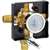 Universal Valve Body Only With Push Button Diverter