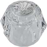 Handle W/BTN &SCRW Chrome