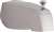 Diverter Bath Spout Polished Chrome