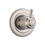 6 Setting Diverter Trim Brushed Stainless Steel