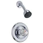 2 GPM 1 Handle Shower Trim Only Polished Chrome