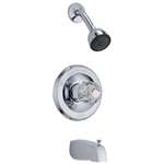 2 GPM 1 Handle Tub and Shower Tcf Trim Only Polished Chrome