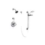 Trim Diverter Hand Shower & Grab Bar Chrome 1.5 GPM