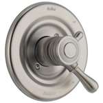 Pressure Rough In Valve Trim Leland Faucet Stainless Steel