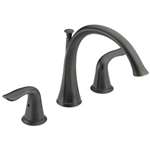 2 Handle Lever Roman Tub Trim *lahara 19 GPM
