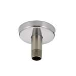 Shower Arm and Flange Brushed Stainless Steel