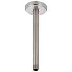 Shower Arm and Flange Brushed Stainless Steel
