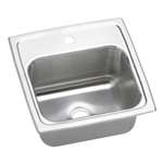 15 X 15 Three Hole Bar Sink Pacemaker Stainless Steel