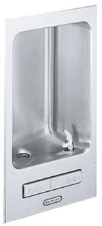 Lead Law Compliant Wall Mount P/BAR Recessed Drinking Fountain Stainless Steel ADA