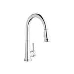 Lead Law Compliant 1 Handle Pull Down Faucet Polished Chrome 1.5 GPM