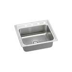 22 X 19 Three Hole 1 Bowl Stainless Steel Sink Lustertone