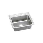 22X19X5-1/2 Three Hole 1 Bowl ADA Sink Stainless Steel
