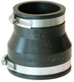 4 Cast Iron PVC X 3 Cast Iron PVC Coupling