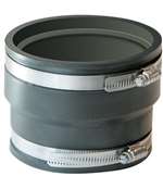 4 Hancor Corrugated X 4 Cast Iron PVC Coupling