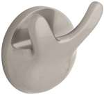 Double Robe Hook *astra Satin Nickel