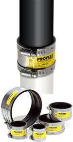 Proflex 4 Cast Iron PVC Steel X 3 Copper Coupling