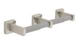 Twin Toilet Paper Hlder *CENTUR Satin Stainless Steel