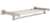 2 FT Towel Shelf With Bar *CENTUR Bsst