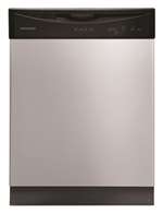 White 24 Built in Dishwasher With Direct Feed Electric Control