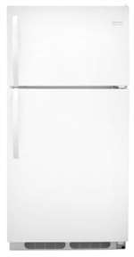 *NLA California Energy Commission Registered White 14.6 Cubic Feet Top Mount Refrigerator Right Hand
