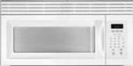 White 1.5 Cubic Feet Over The Range Microwave