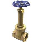Not For Potable Use 3/4 Bronze 125# Threaded RS Gate Valve