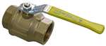 Not For Potable Use 3 Brass 600 # WOG Threaded Two Piece Full Port Ball Valve