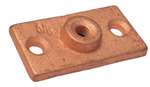 3/8 Copper Plate BT Ceiling Flange