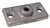 1/2 Zinc Plated BT Ceiling Flange