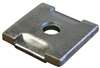 3/8 Plated Notched Square Washer