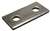 3-1/2 Plated Two Hole Splice Plate