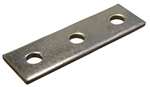 5-3/8 Plated Three Hole Splice Plate