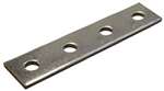 7-1/4 Plated Four Hole Splice Plate