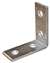3-1/2 X 4-1/8 Plated Four Hole 3 WAY Angle Fitting