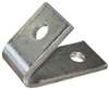 Plated Two Hole Closed 45 Degree CNR Angle Fitting