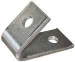 Plated Two Hole Closed 45 Degree CNR Angle Fitting