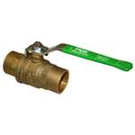 Lead Law Compliant 3 Brass 600 # Sweat Full Port Ball Valve