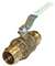 Lead Law Compliant 3/4 Brass PXP Full Port Ball Valve Water