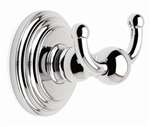 Double Robe Hook Chelsea CP