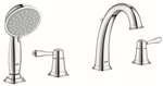 Ccy X Four Hole Roman Tub With Hand Shower *fairb Oil Rubbed Bronze 2