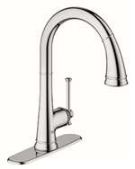 Lead Law Compliant X 1.75 GPM Pull Down Kitchen Faucet *joliet